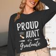 Graduation Shirt 2018 Proud Aunt Of a Graduate Unisex Long Sleeve T-Shirt