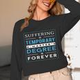 Graduation Shirt Masters Graduates From Grad School Unisex Long Sleeve T-Shirt