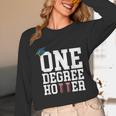 Graduation Shirts 2021 2022 One Degree Hotter Graduate Unisex Long Sleeve T-Shirt