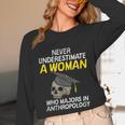 Graduation Student Who Majors In Anthropology Unisex Long Sleeve T-Shirt