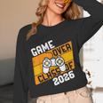 Graduation Video Gamer Game Over Class Of 2026 Senior Unisex Long Sleeve T-Shirt