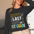 Happy Last Day Of 1st Grade Shirt Cutie Graduation Unisex Long Sleeve T-Shirt