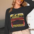 Hibernation Mode Fall And Winter Meme Introvert Vibes Humor Unisex Long Sleeve T-Shirt