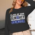 High School Graduation 2018 T-Shirt For Senior Alm18hty Unisex Long Sleeve T-Shirt