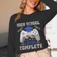High School Level Complete Class Of 2025 Graduation Unisex Long Sleeve T-Shirt