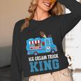 Ice Cream Truck King Nostalgia Summer Ice Cream Truck Driver Unisex Long Sleeve T-Shirt Ice Cream Truck King Nostalgia Summer Ice Cream Truck Driver Unisex Long Sleeve T-Shirt