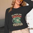 I'm From The 1900s This Is How We Texted Rotary Dial Phone Unisex Long Sleeve T-Shirt