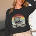 I'm Not Old I'm Classic Turntable Retro Nostalgia Unisex Long Sleeve T-Shirt I'm Not Old I'm Classic Turntable Retro Nostalgia Unisex Long Sleeve T-Shirt