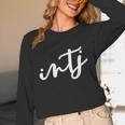 INTJ Introvert Myers Briggs Personality Type Unisex Long Sleeve T-Shirt