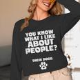 Introvert Animal Dog Owner Unisex Long Sleeve T-Shirt