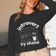 Introvert By Choice Unisex Long Sleeve T-Shirt