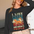 Introvert Fox Animal Lover Saying Loner Antisocial Unisex Long Sleeve T-Shirt