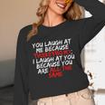 Introvert Quote With Backwards I'm Different Unisex Long Sleeve T-Shirt