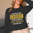 Introvert Quote Motivational For Men Women Kids Unisex Long Sleeve T-Shirt