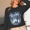 Introvert Reader Bibliofile Bookworm Loves Books Unisex Long Sleeve T-Shirt
