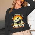 Introvert Relaxation Me Myself And Silence Mountain Vacation Unisex Long Sleeve T-Shirt