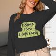 Introvert Shy Person Joke Anti-Social Quote Unisex Long Sleeve T-Shirt