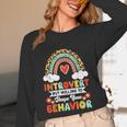 Introvert But Willing To Shape Your Behavior Unisex Long Sleeve T-Shirt
