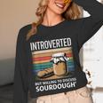 Introverted But Willing To Discuss Sourdough Vintage Baking Unisex Long Sleeve T-Shirt Introverted But Willing To Discuss Sourdough Vintage Baking Unisex Long Sleeve T-Shirt