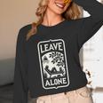 Introvert's Peaceful Solitude Graphic Leave Alone Quiet Unisex Long Sleeve T-Shirt Introvert's Peaceful Solitude Graphic Leave Alone Quiet Unisex Long Sleeve T-Shirt