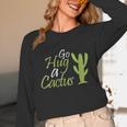 Introverts Sassy Saying Sassy Quote No Hugs Go Hug Cactus Unisex Long Sleeve T-Shirt Introverts Sassy Saying Sassy Quote No Hugs Go Hug Cactus Unisex Long Sleeve T-Shirt