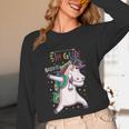 Kids Dabbing Unicorn Graduation 5th Grade Class Of 2019 Unisex Long Sleeve T-Shirt