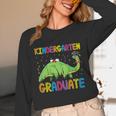 Kids Kindergarten Graduate Dinosaur Kindergarten Graduation Unisex Long Sleeve T-Shirt