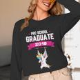 Kids Preschool Graduate 2018 Unicorn Dab Graduation Pre-K TShirt Unisex Long Sleeve T-Shirt