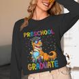 Kids Preschool Graduate Dinosaur Trex Preschool Graduation Unisex Long Sleeve T-Shirt