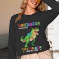 Kindergarten Graduation 1st Here We Come Class 2023 Dinosaur Unisex Long Sleeve T-Shirt