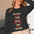Do You Know The Muffin Man DYKTMM Nostalgia Quote Unisex Long Sleeve T-Shirt