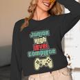 Level Complete Jr High School Graduation Grad SloganShirt Unisex Long Sleeve T-Shirt
