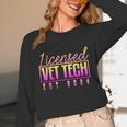 Licensed Vet Tech Veterinary Technician Graduation 2024 Unisex Long Sleeve T-Shirt