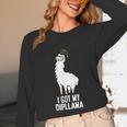 LLama Graduation I Got My Dipllama Cute Llama Unisex Long Sleeve T-Shirt