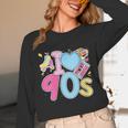 I Love 90's Retro Style Nostalgia Vibe 1990's Party Unisex Long Sleeve T-Shirt