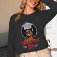 Master Degree Graduation Gifts Black Girl Unisex Long Sleeve T-Shirt