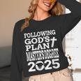 Masters Degree Graduation 2025 Christian MSW MPH MBA Unisex Long Sleeve T-Shirt