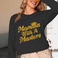 Masters Degree Graduation For Mom Wife Social Work MBA Unisex Long Sleeve T-Shirt