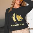 Medium Mature Banana Banana Real School Graduation Celebrations Unisex Long Sleeve T-Shirt