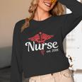 New Nurse 2018 Nurse Nursing School Graduation Shirt Unisex Long Sleeve T-Shirt