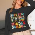 Next Stop Middle School Elementary School Graduation 2025 Unisex Long Sleeve T-Shirt