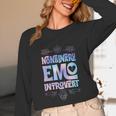 Nonbinary Emo Introvert Pride Trendy Mystic Teen Goth Style Unisex Long Sleeve T-Shirt Nonbinary Emo Introvert Pride Trendy Mystic Teen Goth Style Unisex Long Sleeve T-Shirt