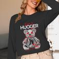 Not A Hugger Teddy Bear Antisocial Introvert Unisex Long Sleeve T-Shirt Not A Hugger Teddy Bear Antisocial Introvert Unisex Long Sleeve T-Shirt