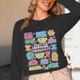OT Daily Affirmations Occupational Therapy Month Graduation Unisex Long Sleeve T-Shirt