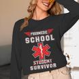 Paramedic School Graduation Shirt Survivor Unisex Long Sleeve T-Shirt