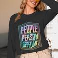 People Person Repellant Antisocial Introvert Unisex Long Sleeve T-Shirt People Person Repellant Antisocial Introvert Unisex Long Sleeve T-Shirt