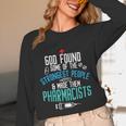 Pharmacist Christian Pharmacy Student PharmD Graduation Unisex Long Sleeve T-Shirt