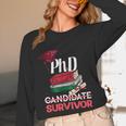 PhD PhD Graduation Gifts PhD Survivor T-Shirt Unisex Long Sleeve T-Shirt