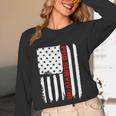 PhD Survivor Graduation American Flag Shirt Degree Tee Women Kids Men Unisex Long Sleeve T-Shirt