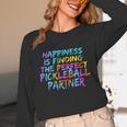 Pickleball Saying Introvert Pickleball Game Partner Unisex Long Sleeve T-Shirt Pickleball Saying Introvert Pickleball Game Partner Unisex Long Sleeve T-Shirt